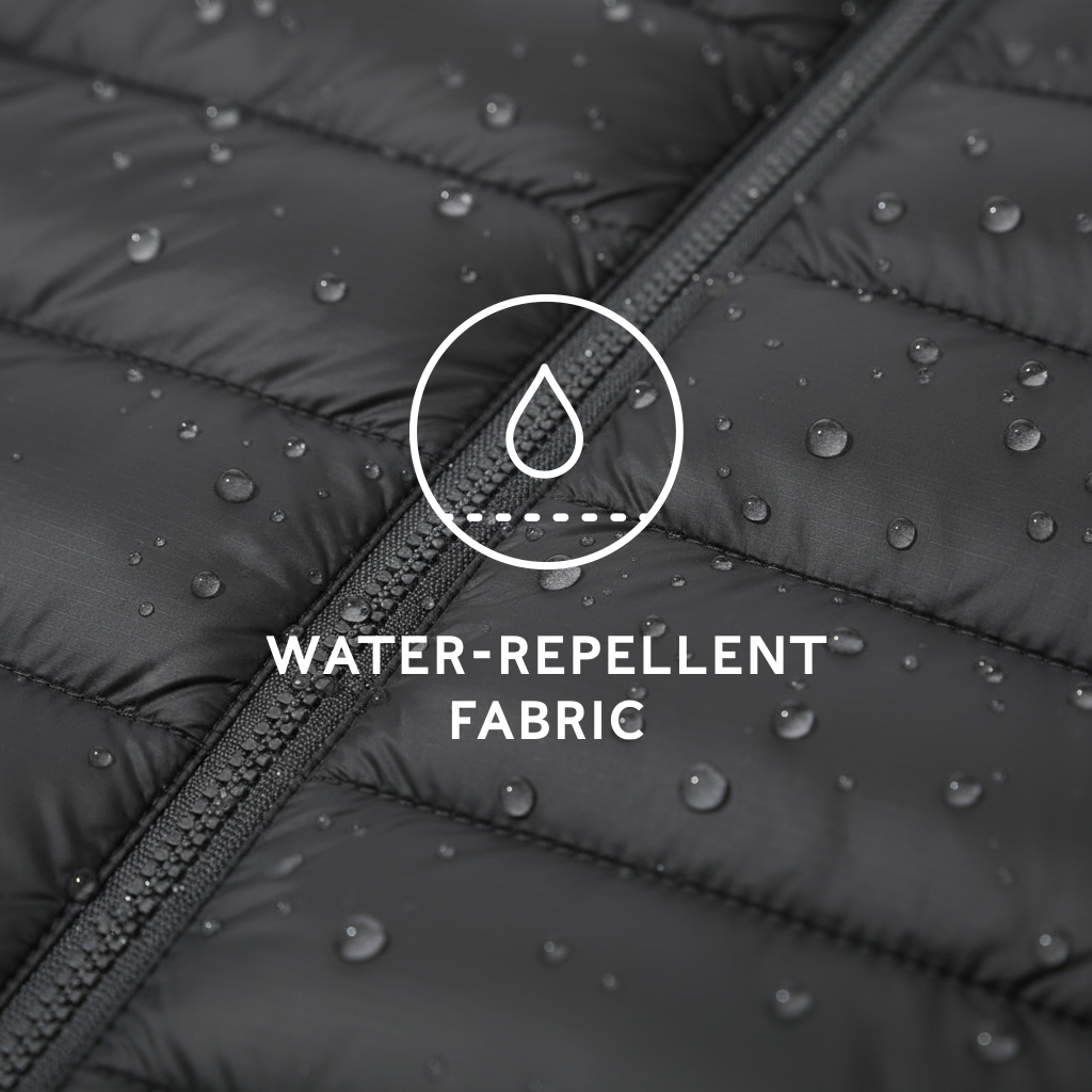 Gibson Mens Insulated Padded Jacket - Black
