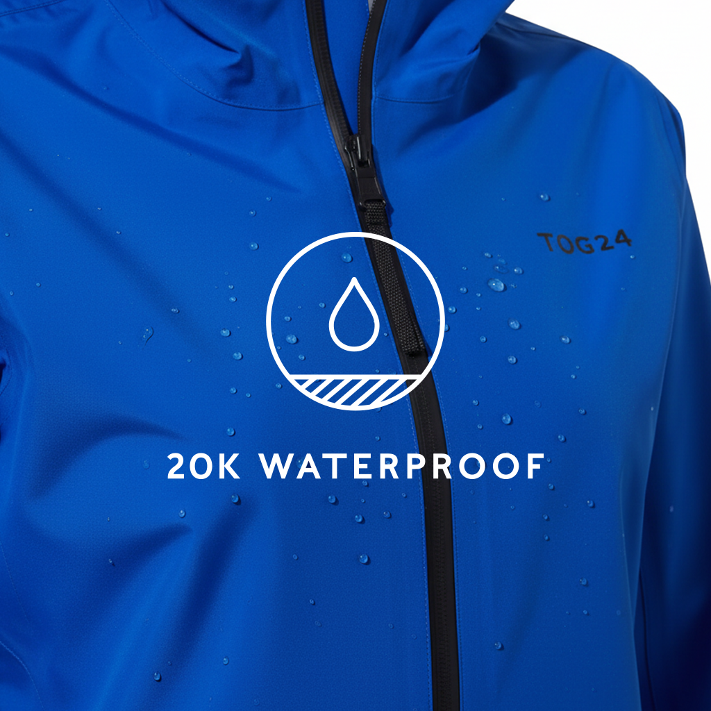 Glyder Womens Performance Waterproof Jacket - Ultra-Marine Blue