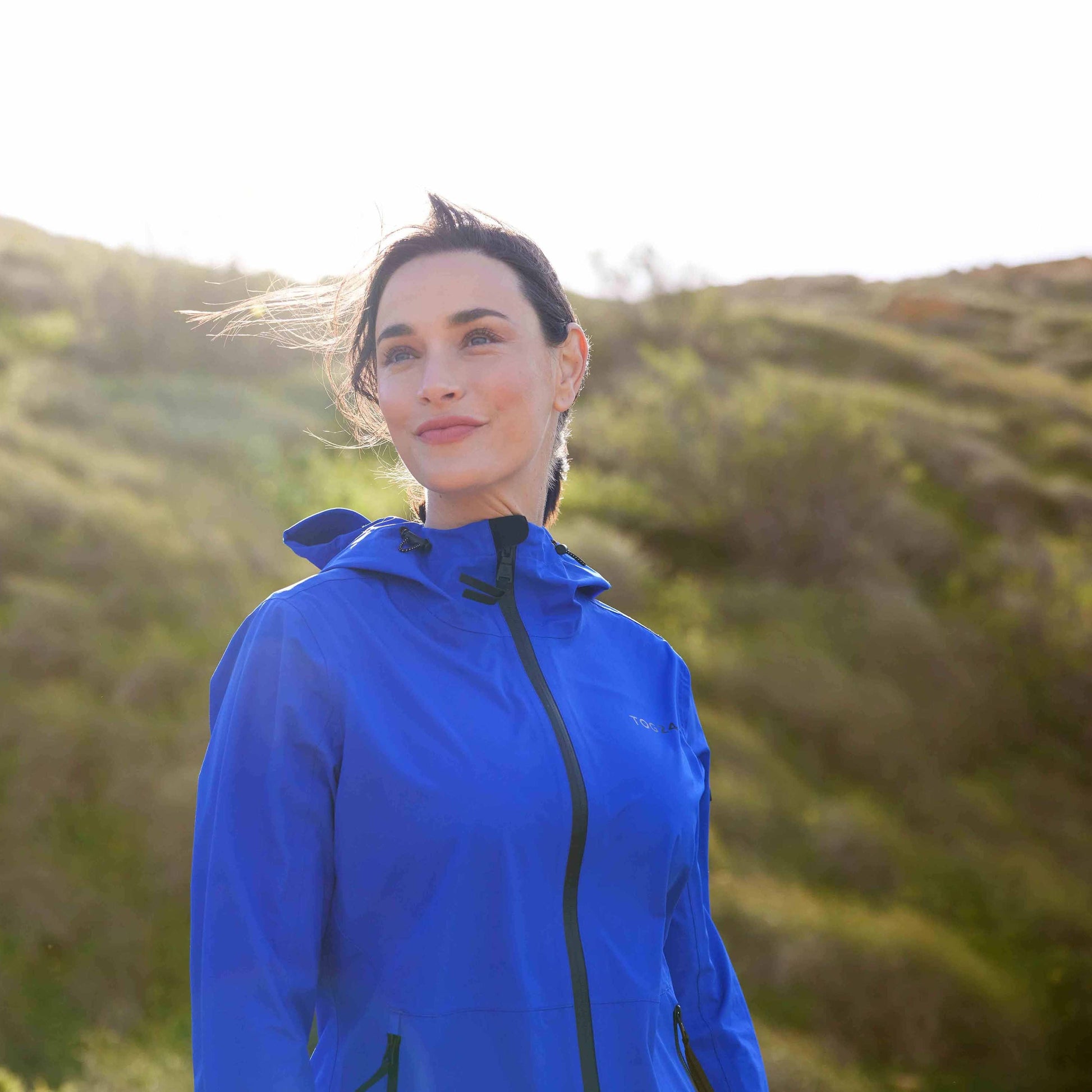 Glyder Womens Performance Waterproof Jacket - Ultra-Marine Blue