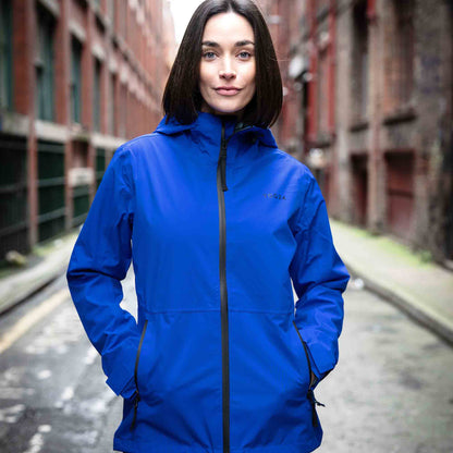Glyder Womens Performance Waterproof Jacket - Ultra-Marine Blue