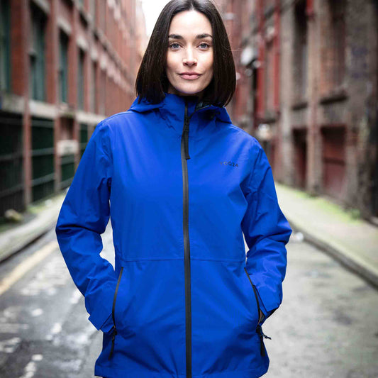 Glyder Womens Performance Waterproof Jacket - Ultra-Marine Blue