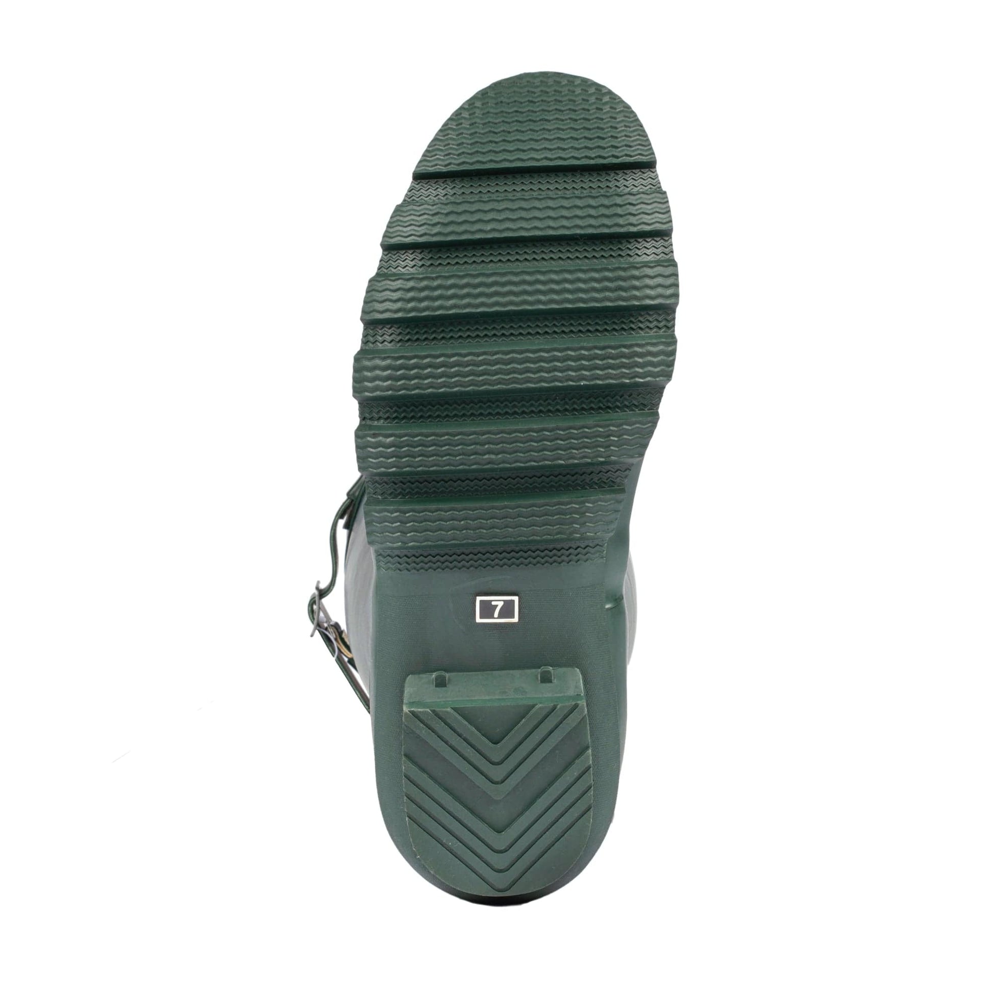 Grisport Rubber Strap Wellington - Green
