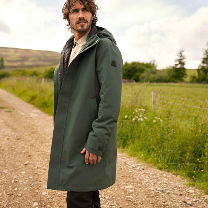 Haydon Mens Waterproof 3in1 Jacket - Racing Green