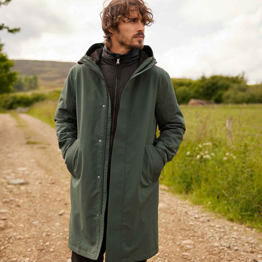 Haydon Mens Waterproof 3in1 Jacket - Racing Green