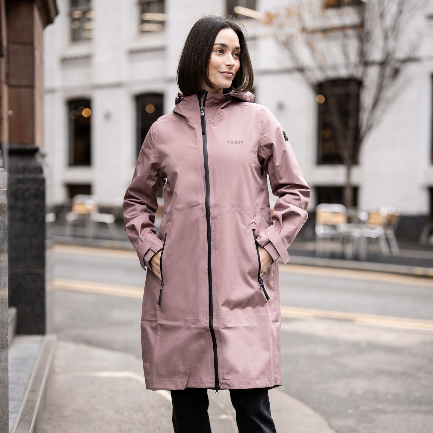 Nova Womens Performance Waterproof Jacket - Mauve
