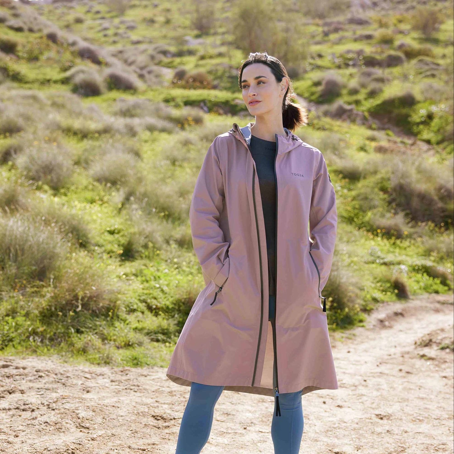 Nova Womens Performance Waterproof Jacket - Mauve