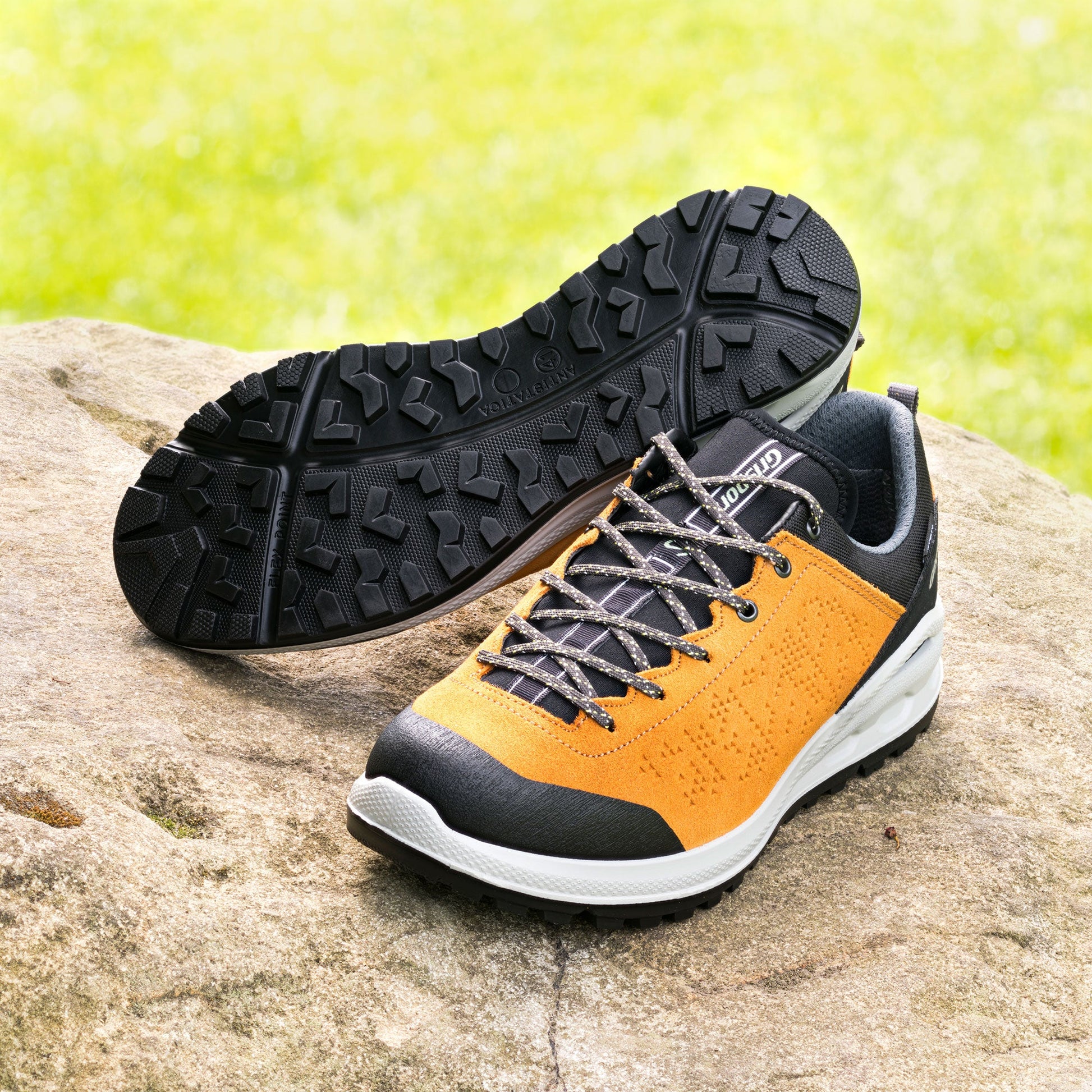 Grisport Phoenix Waterproof Walking Shoe - Orange