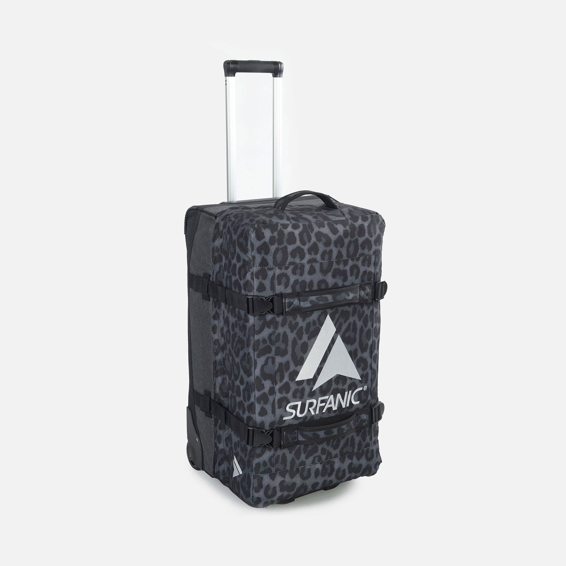 Surfanic Maxim 3.0 100L Roller Bag - Jet Black