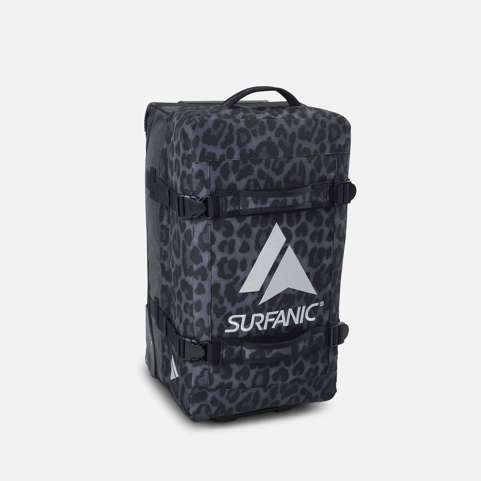 Surfanic Maxim 3.0 70L Roller Bag - Jet Black