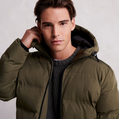 Brinkley Mens Parka - Khaki