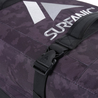 Surfanic Maxim 3.0 70L Roller Bag - Black Map