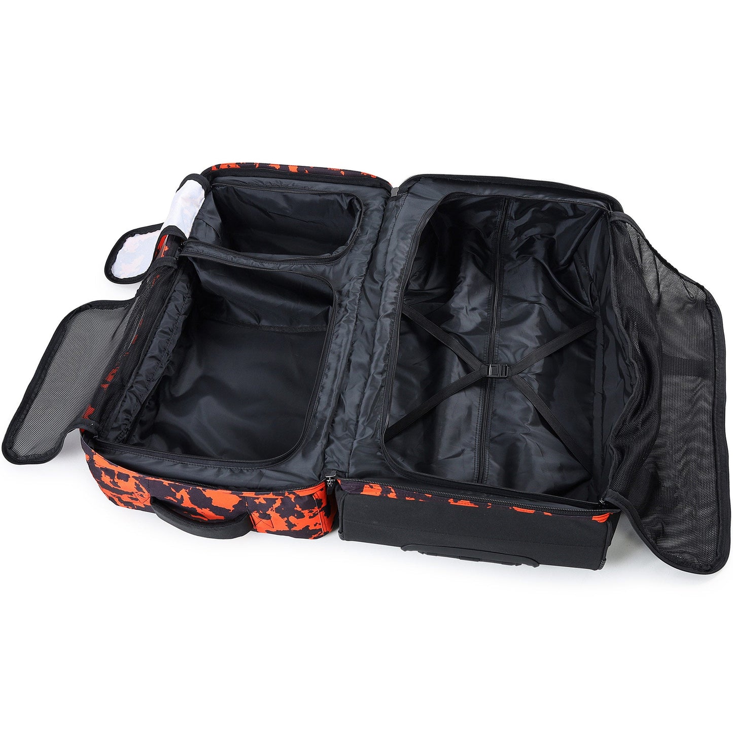 Surfanic Maxim 3.0 70L Roller Bag - Orange Map