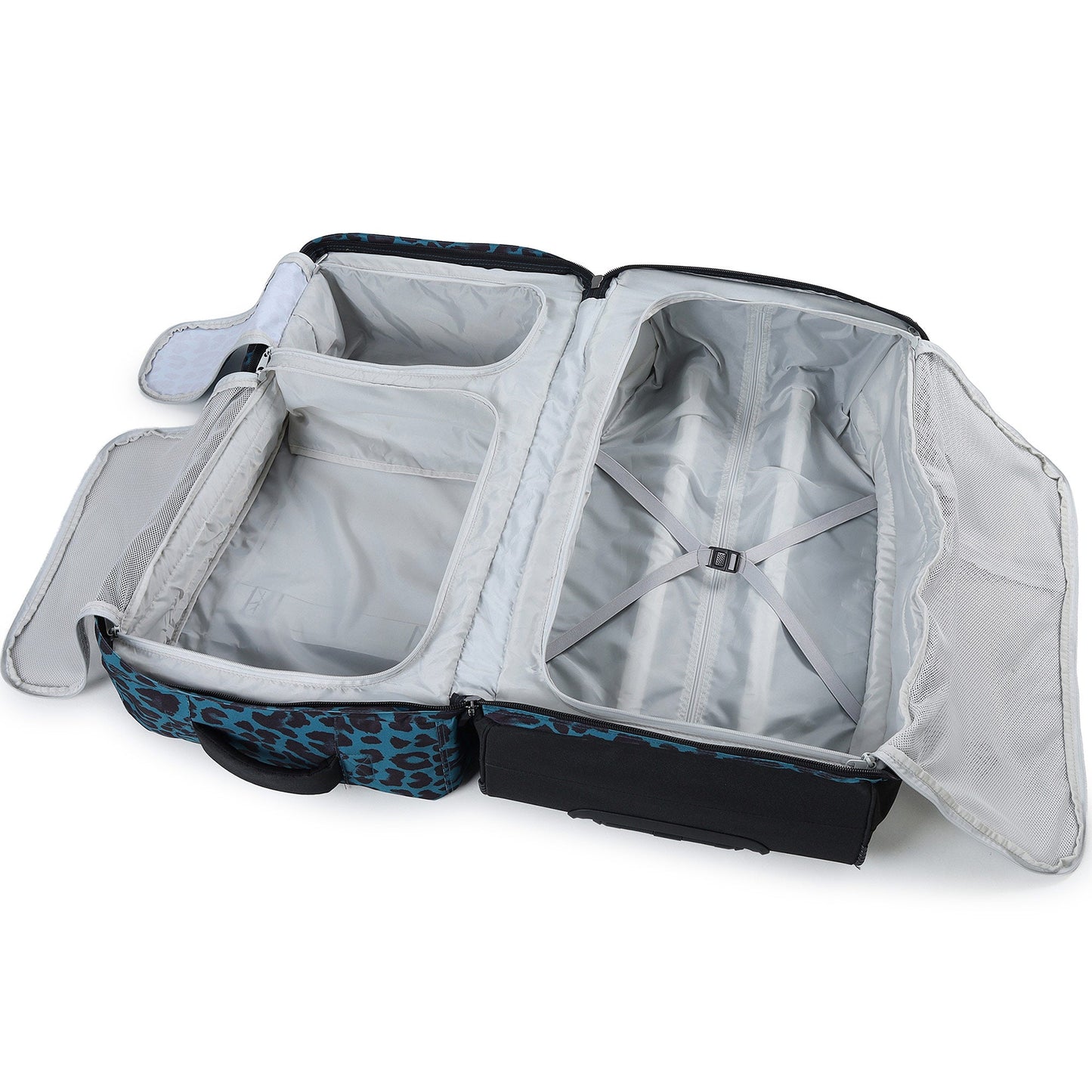 Surfanic Maxim 3.0 70L Roller Bag - Turquoise Jag