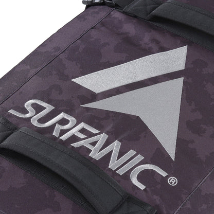 Surfanic Maxim 3.0 100L Roller Bag - Black Map
