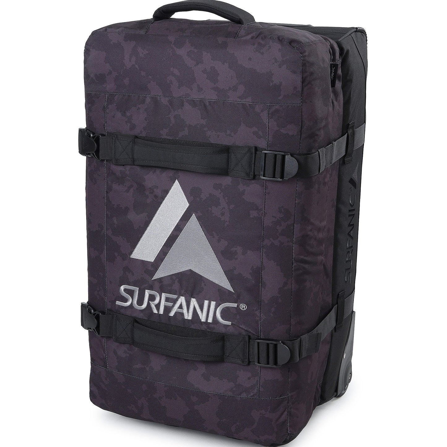Surfanic Maxim 3.0 100L Roller Bag - Black Map