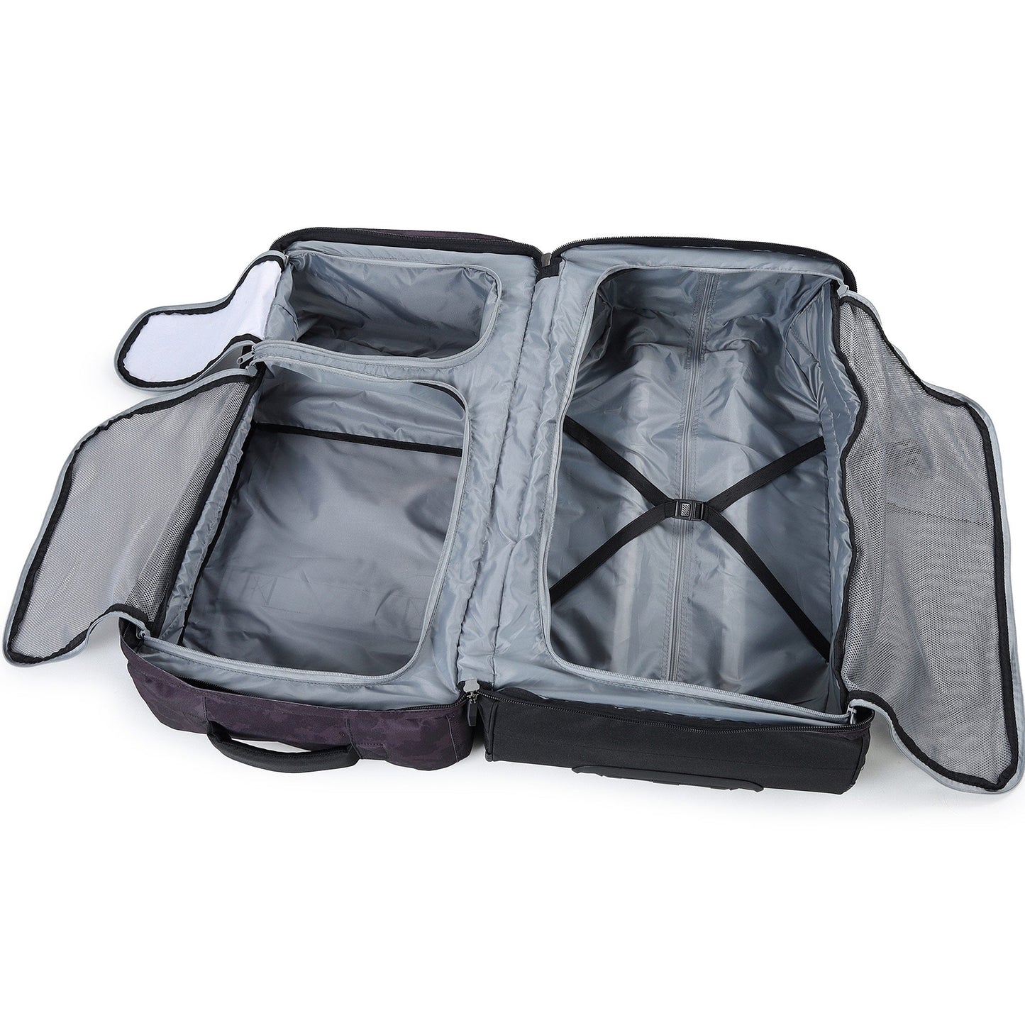 Surfanic Maxim 3.0 120L Roller Bag - Black Map