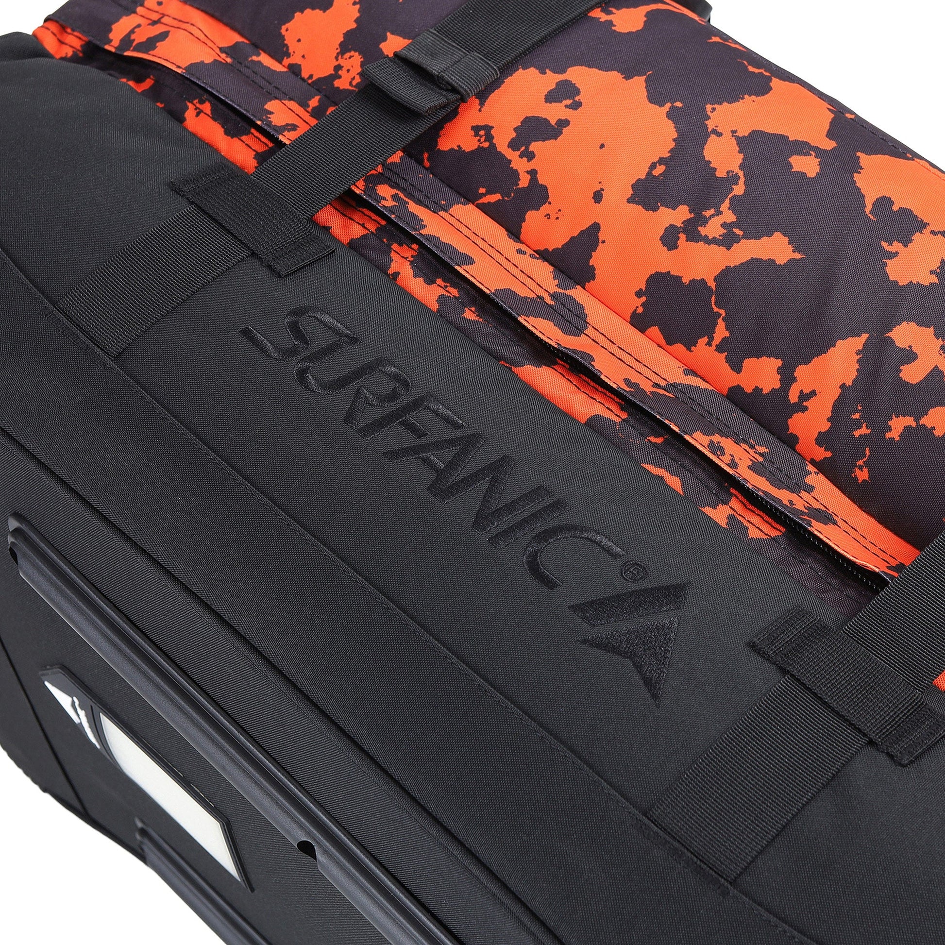Surfanic Maxim 3.0 120L Roller Bag - Orange Map