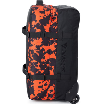 Surfanic Maxim 3.0 120L Roller Bag - Orange Map