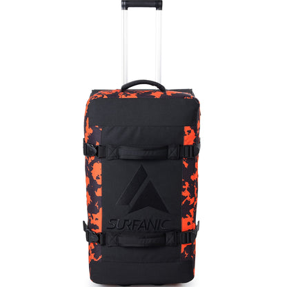 Surfanic Maxim 3.0 120L Roller Bag - Orange Map