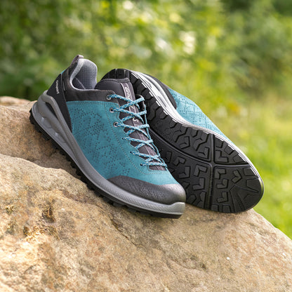 Grisport Phoenix Waterproof Walking Shoe - Teal