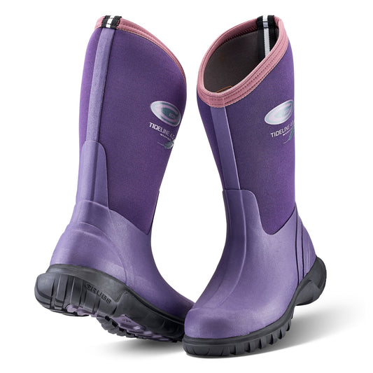 Grubs Boots Tideline Wellies Womens - Purple