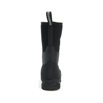 Muck Boots Chore Classic Mid Patterned Unisex Wellington - Black