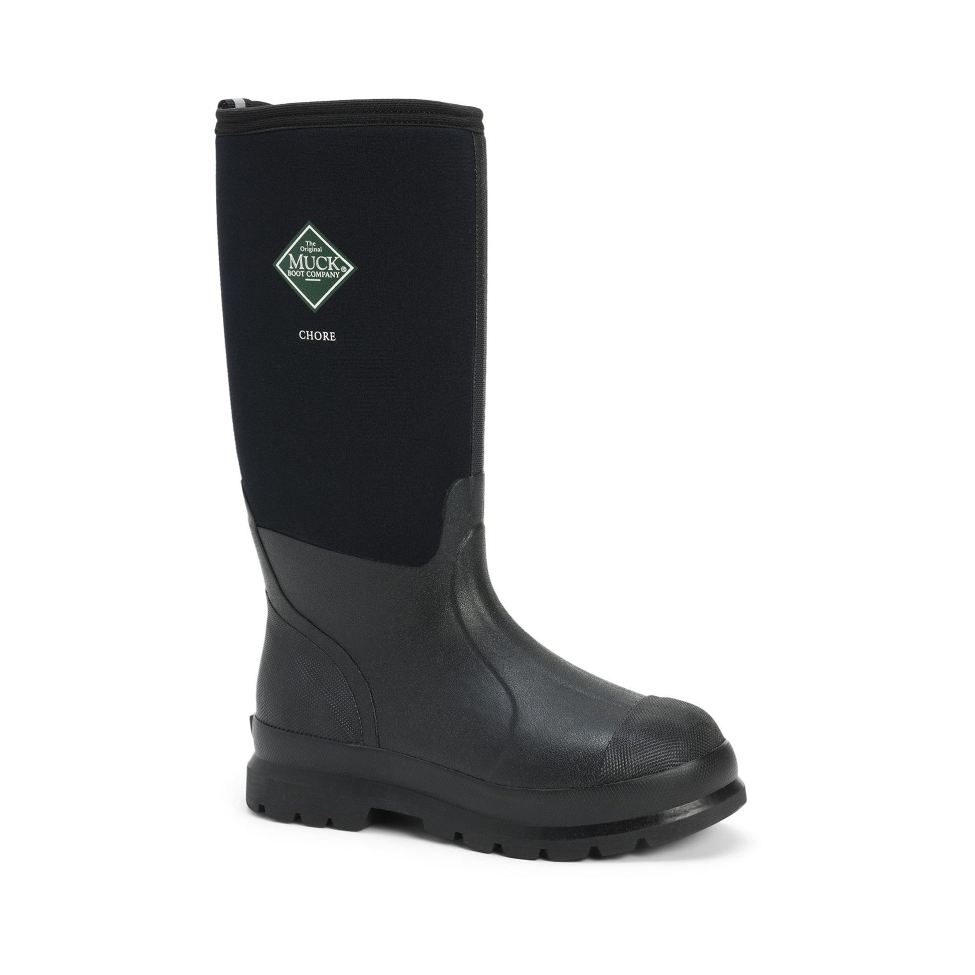 Muck Boots Chore Classic Hi Patterned Unisex Wellington - Black