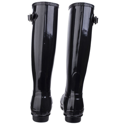 Hunter Original Tall Gloss Wellington Boots - Black