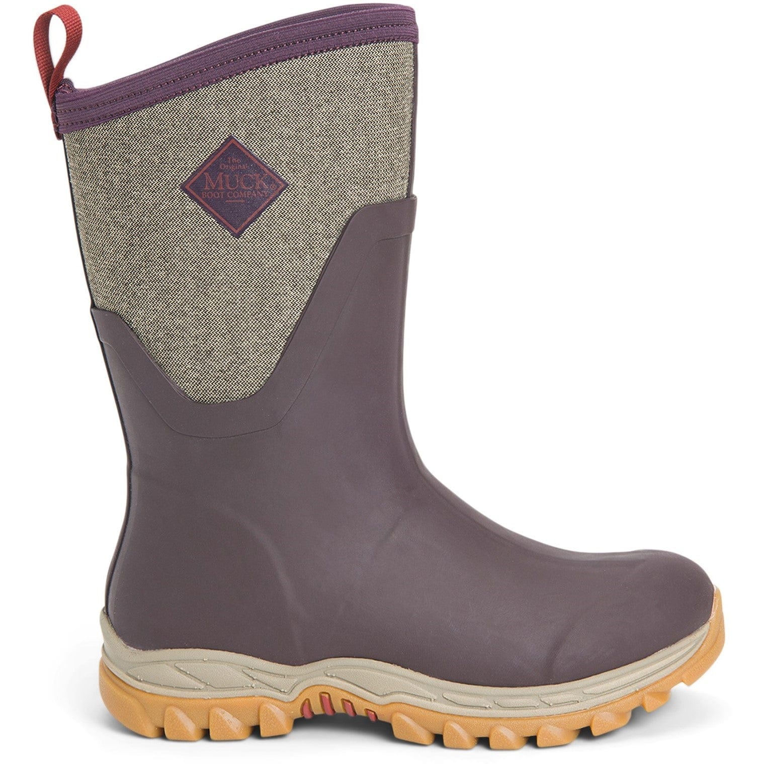 Muck Boots - Arctic Sport Mid Wellington Boots - Wine