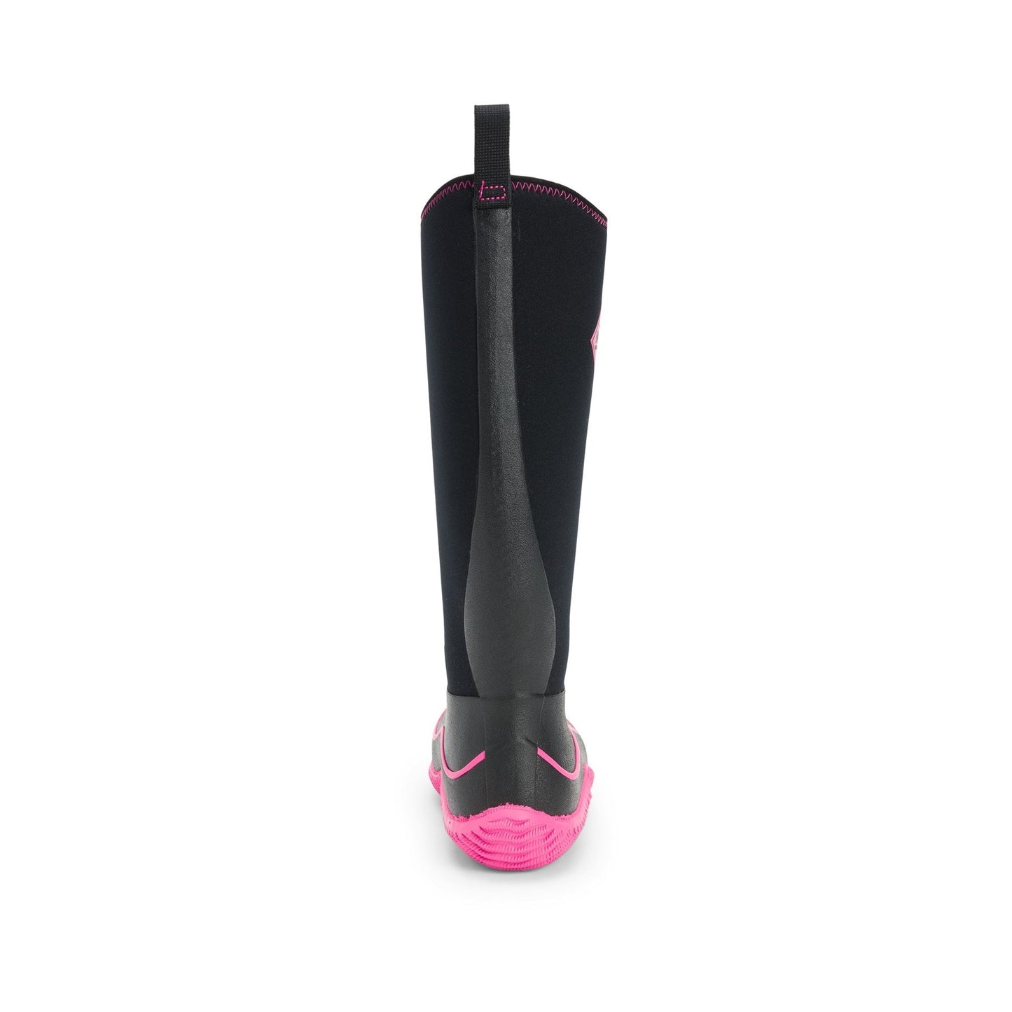 Muck Boots Hale Pull On Womens Wellington - Black/Pink