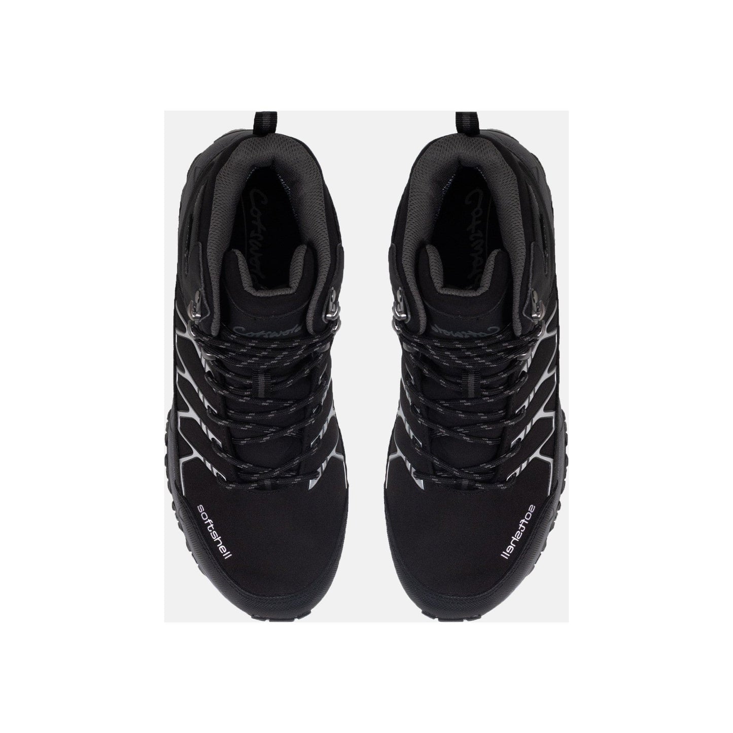 Cotswold Abbeydale Mens Mid Hiker - Black/Grey