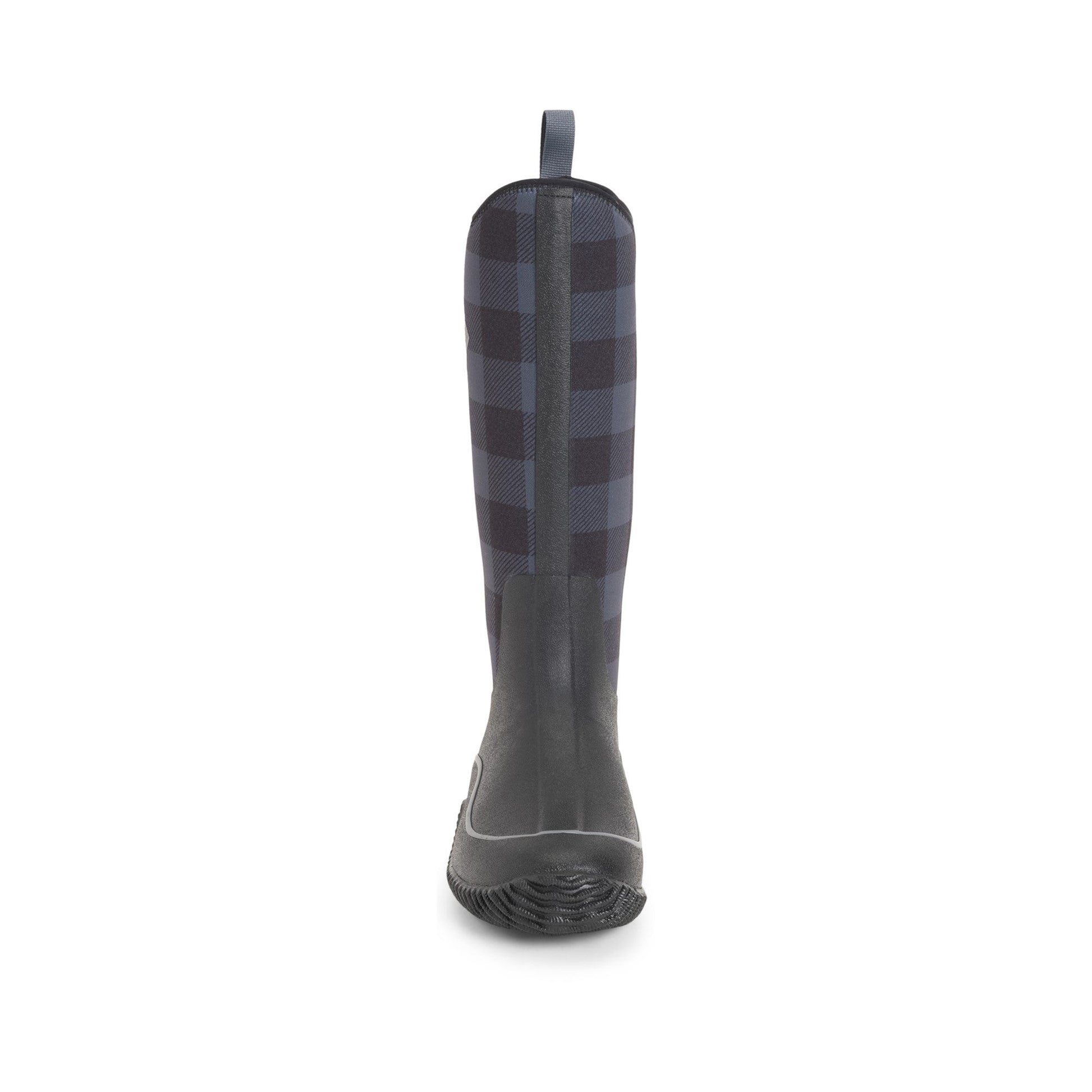 Muck Boots Hale Womens Wellington - Black/Grey Plaid