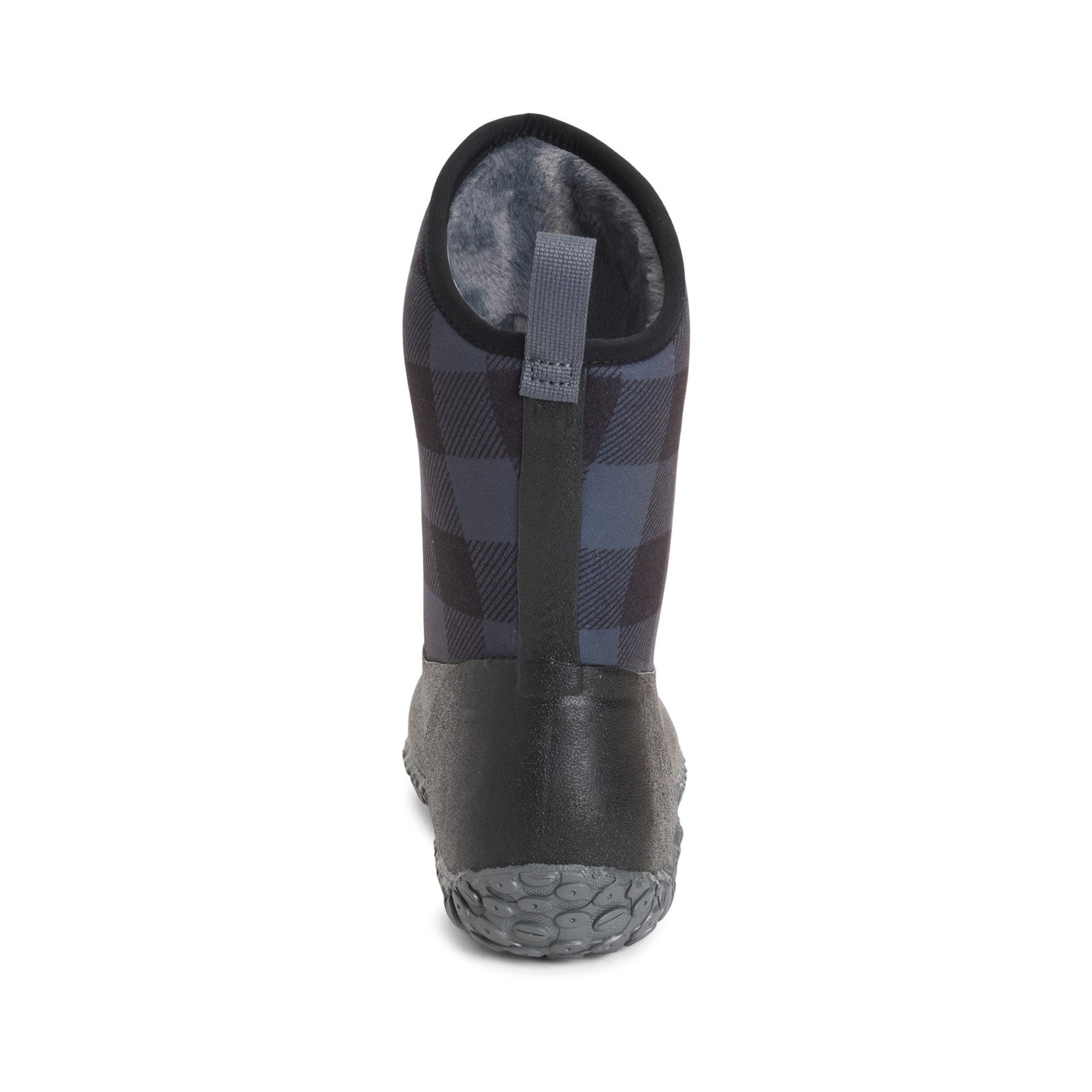 Muck Boots Muckster II Mid Womens Wellington - Black/Grey Plaid