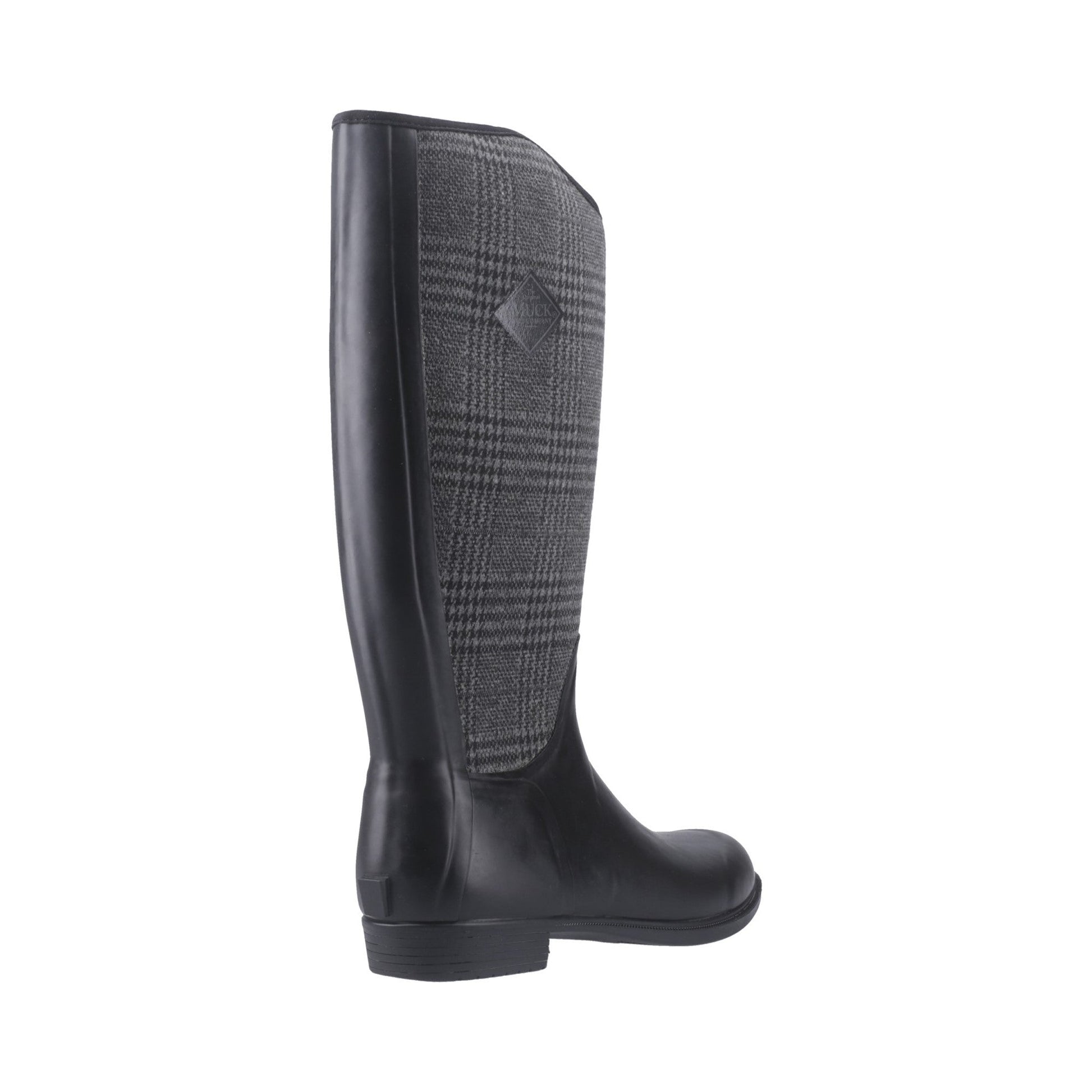 Muck Boots Derby Tall Womens - Black/Plaid
