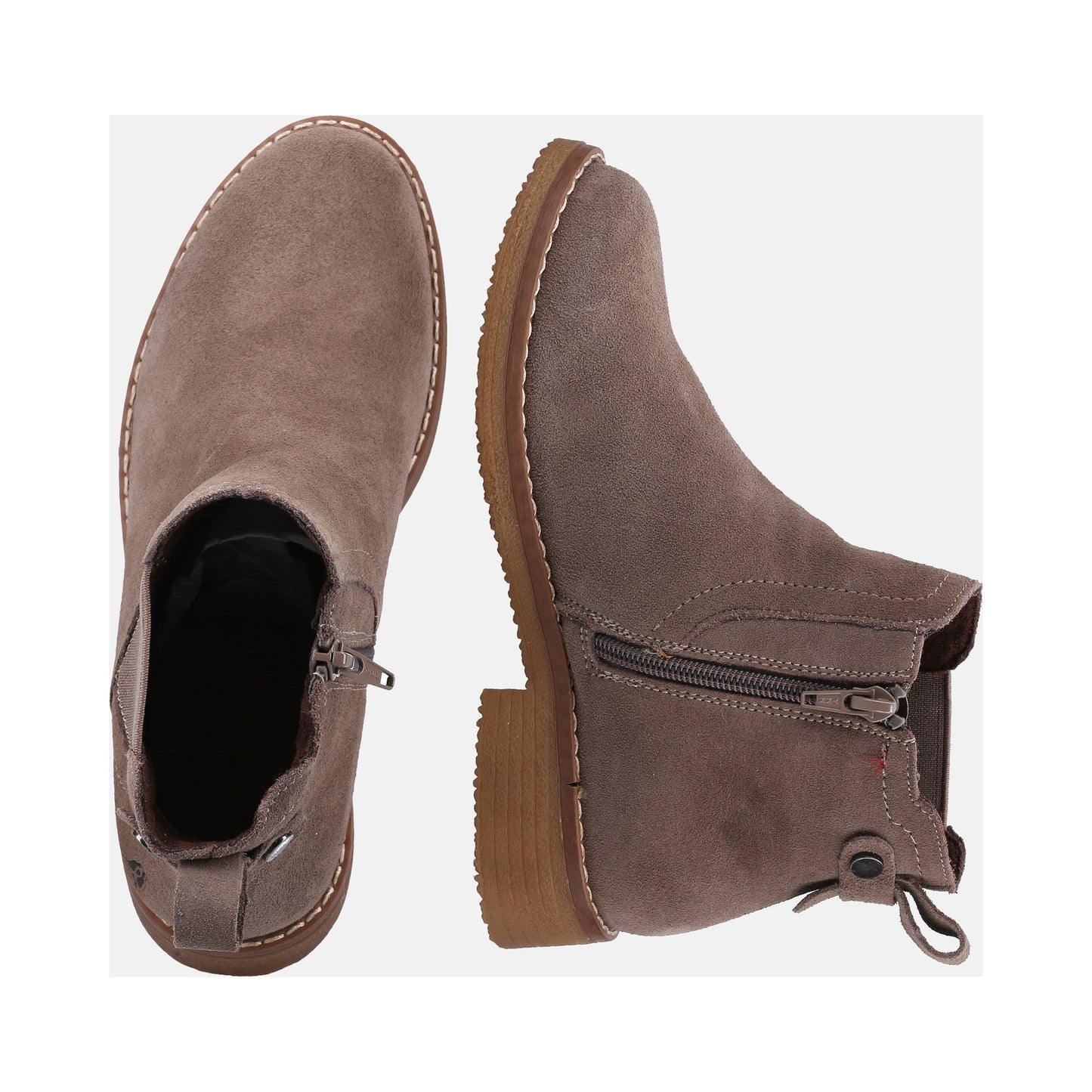 Hush Puppies Maddy Ladies Ankle Boots Womens - Grey