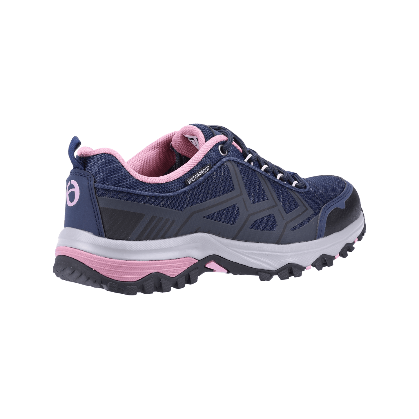 Cotswold Wychwood Recycled Womens Walking Shoe - Navy/Pink