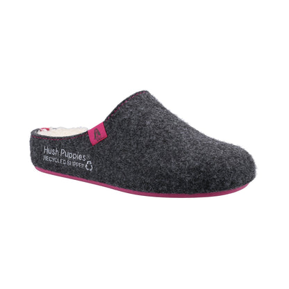 Hush Puppies The Good Slipper Womens - Charcoal