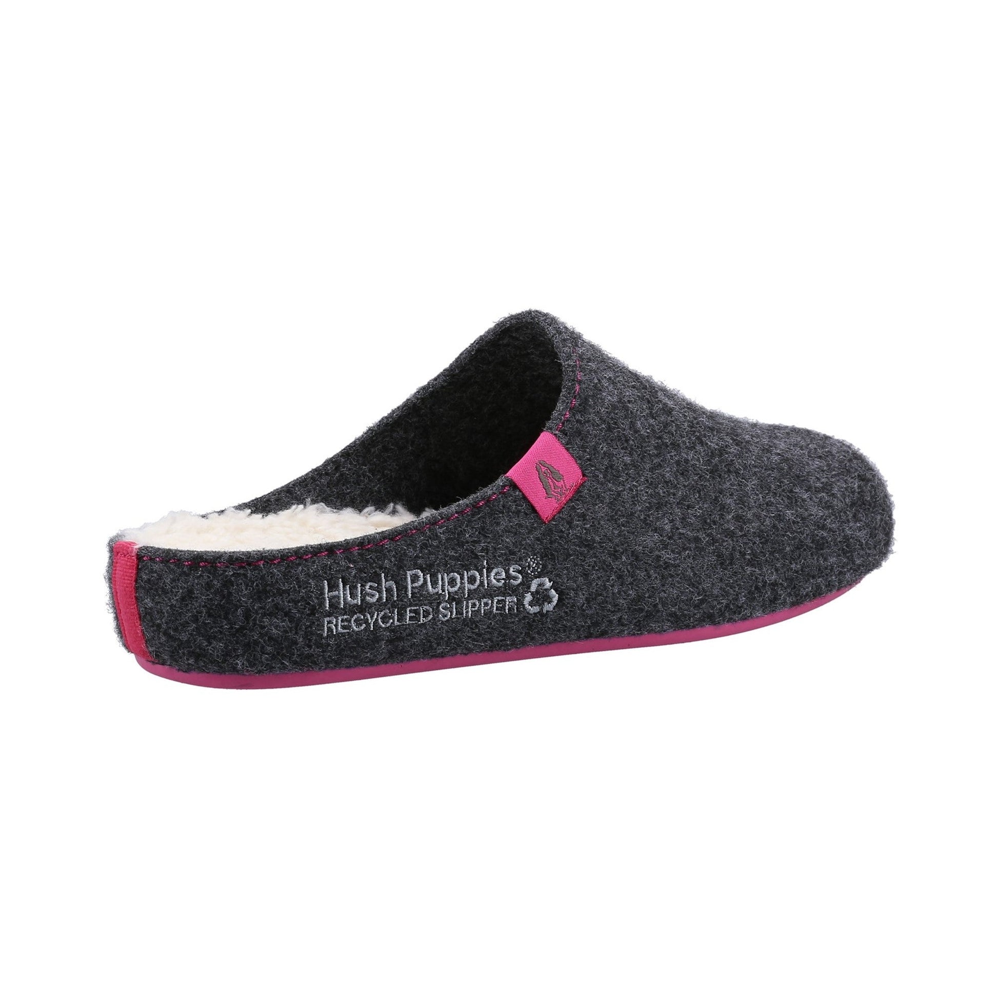 Hush Puppies The Good Slipper Womens - Charcoal