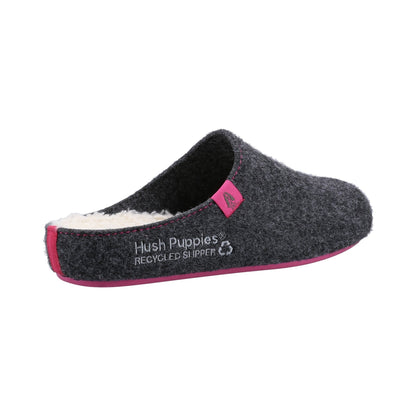 Hush Puppies The Good Slipper Womens - Charcoal