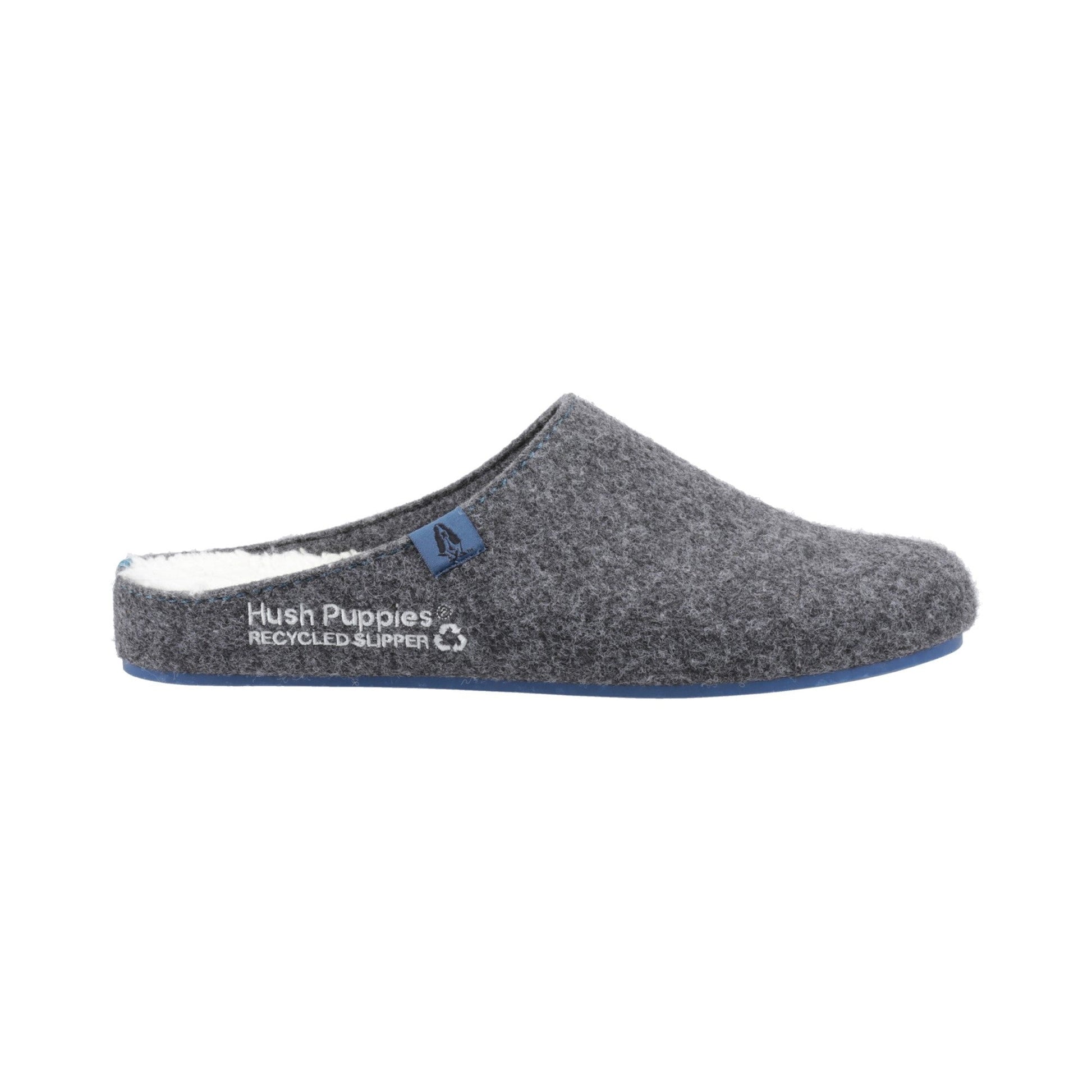 Hush Puppies The Good Slipper Mens - Charcoal