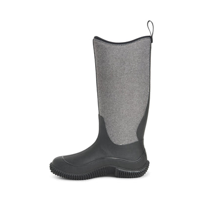 Muck Boots Hale Womens Wellington - Black/Fuzzy Herringbone