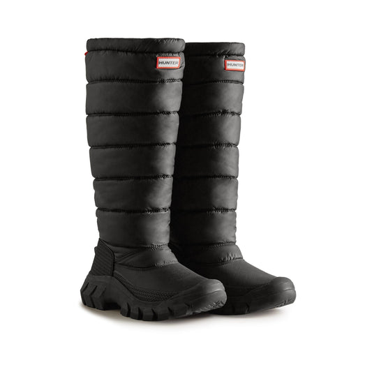 Hunter Intrepid Tall Womens Snow Boot - Black