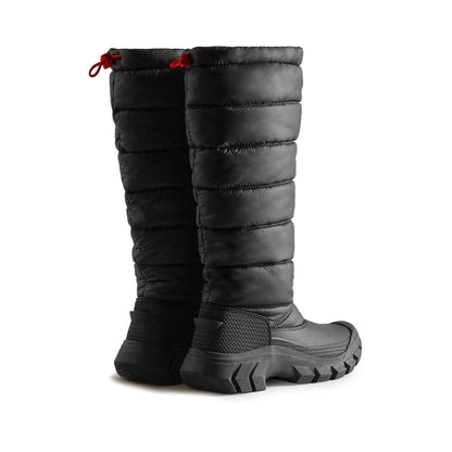 Hunter Intrepid Tall Womens Snow Boot - Black