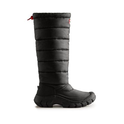Hunter Intrepid Tall Womens Snow Boot - Black