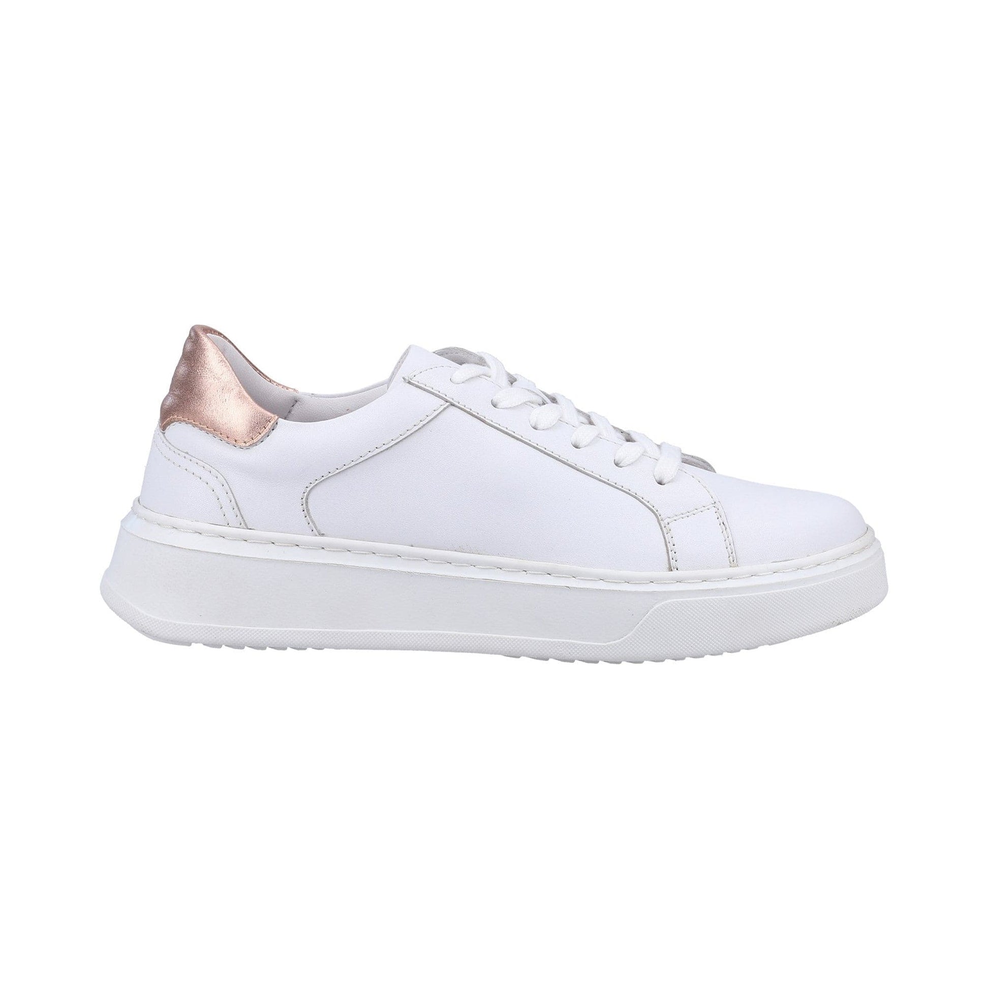 Hush Puppies Camille Lace Cupsole - White