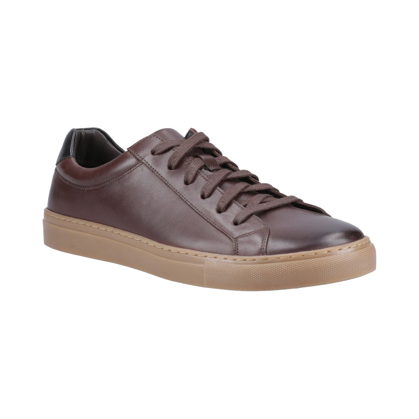 Hush Puppies Colton Mens Cupsole - Coffee
