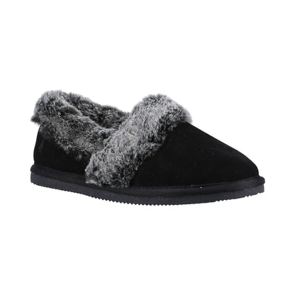 Hush Puppies Ariel Womens Slipper - Black