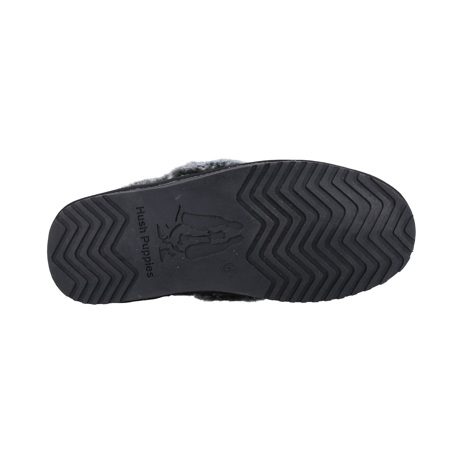 Hush Puppies Ariel Womens Slipper - Black