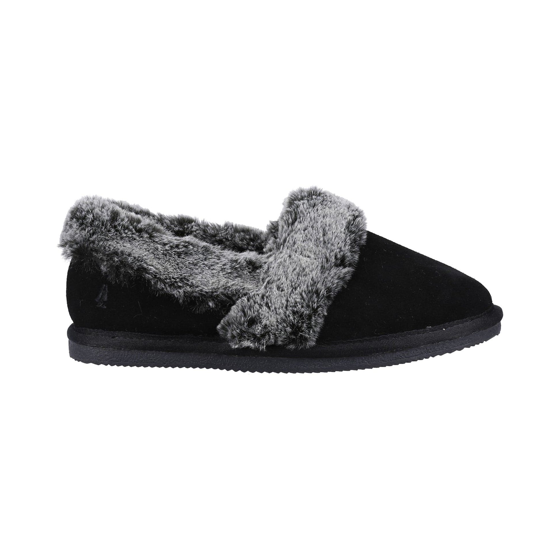 Hush Puppies Ariel Womens Slipper - Black