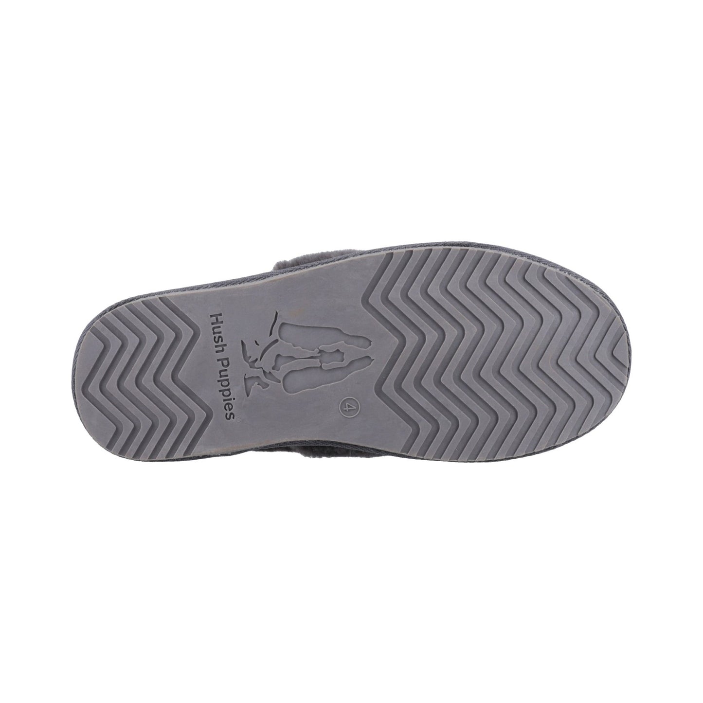 Hush Puppies Ariel Womens Slipper - Grey